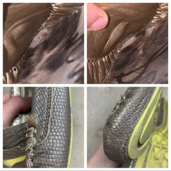 Sam Edelman Metallic Bronze Leather Jones Loafers - Picture 11 of 14